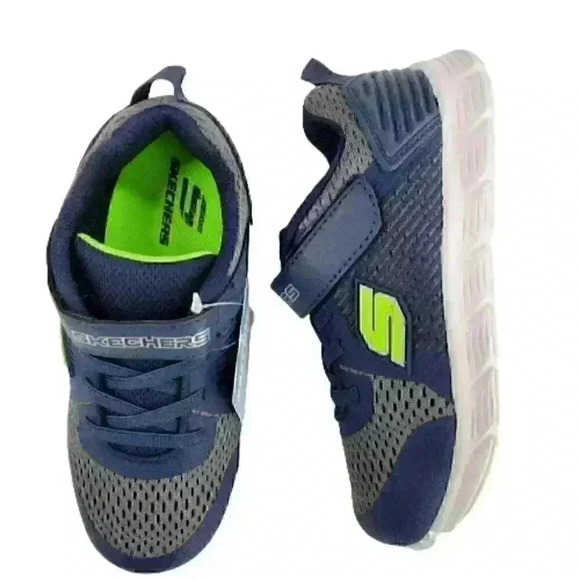 Skechers 95039N/CCNV Comfy Flex - Hyper Stride Boy - Picture 8 of 10